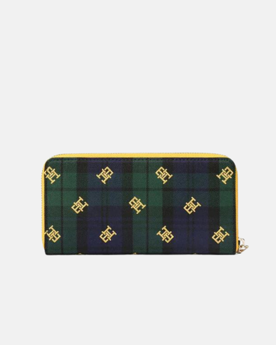 Tommy Hilfiger mix ženski novčanik s tartan uzorkom-[SKU]