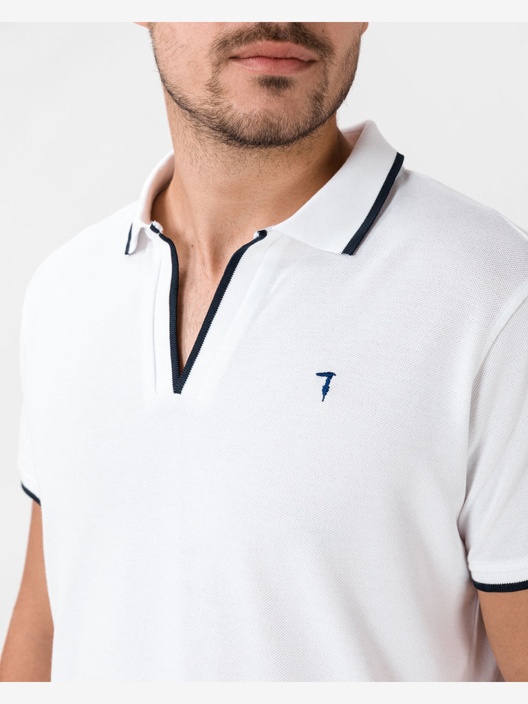Trussardi bijela muška polo majica (52T00341-W001) 3