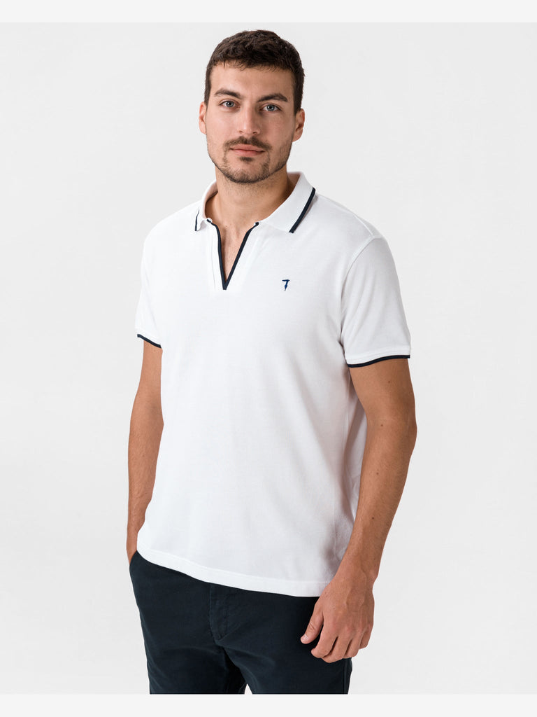 Trussardi bijela muška polo majica (52T00341-W001) 1