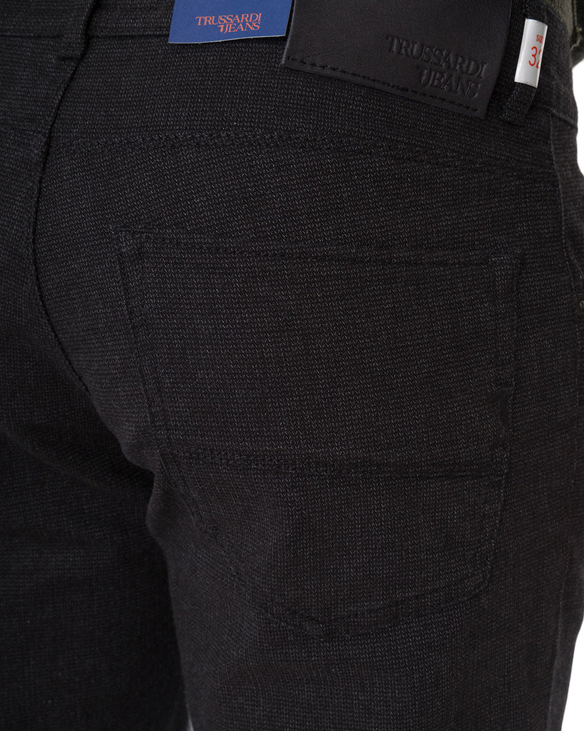 Trussardi crne muške pantalone (52J00007-K299) 3