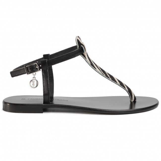 Trussardi crne ženske sandale (79A00506-K308) 2