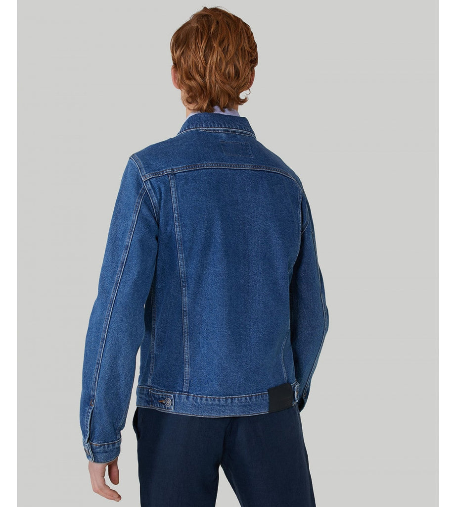 Trussardi plava muška jakna sa džepovima na prsima