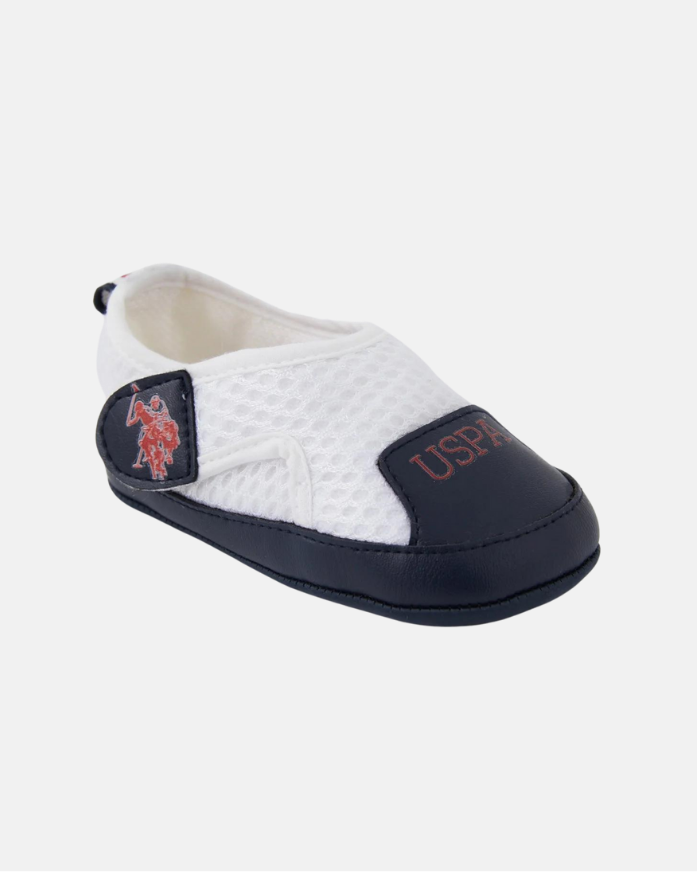 U.S. Polo Assn. bijele mrežaste patike za bebe-[SKU]