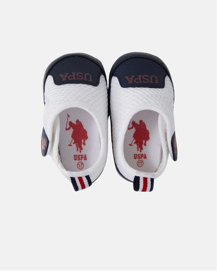 U.S. Polo Assn. bijele mrežaste patike za bebe-[SKU]