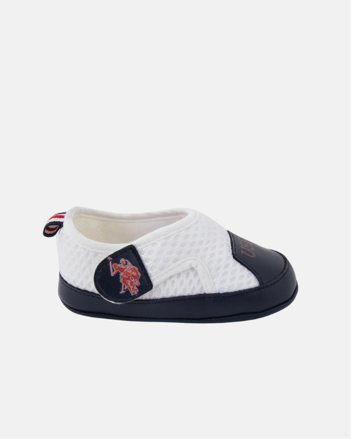 U.S. Polo Assn. bijele mrežaste patike za bebe-[SKU]