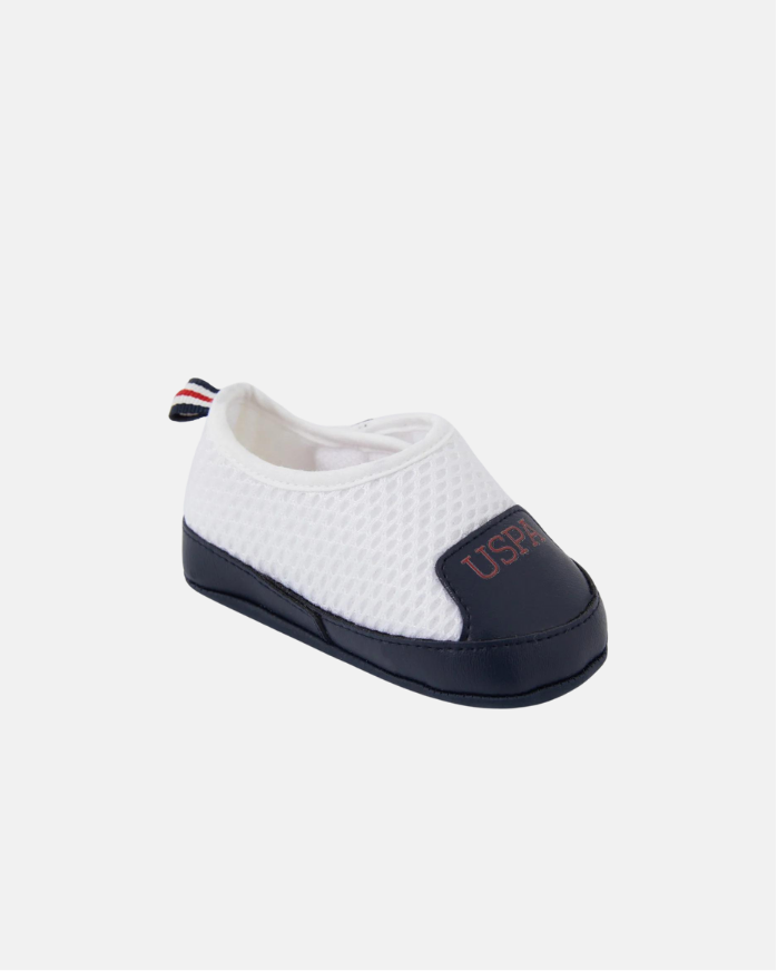 U.S. Polo Assn. bijele mrežaste patike za bebe-[SKU]
