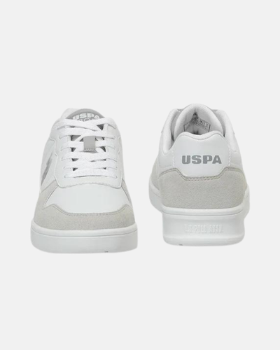 U.S. Polo Assn. bijele ženske patike sa sivim detaljima-[SKU]
