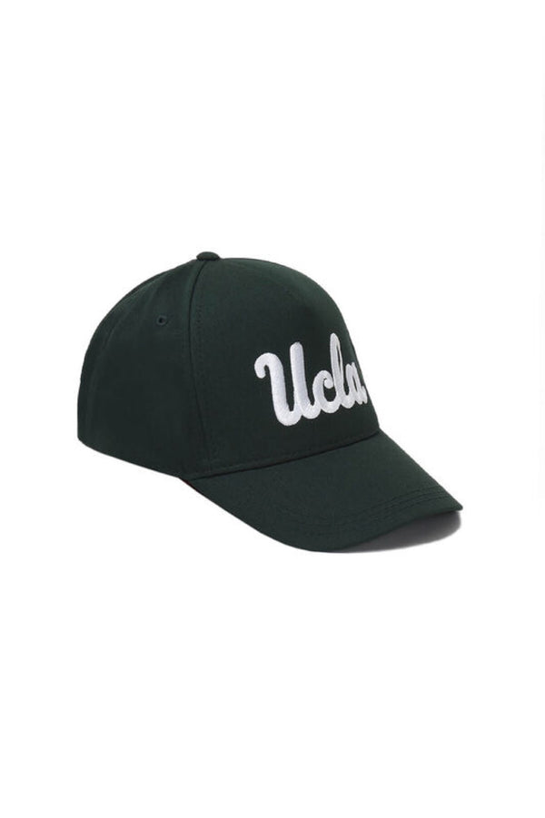 UCLA zelena unisex kapa s bijelim UCLA natpisom