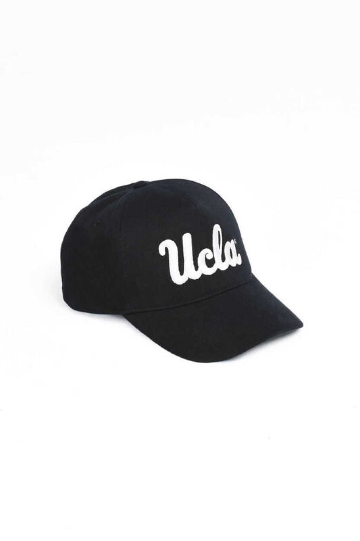 UCLA crna unisex kapa s bijelim UCLA natpisom