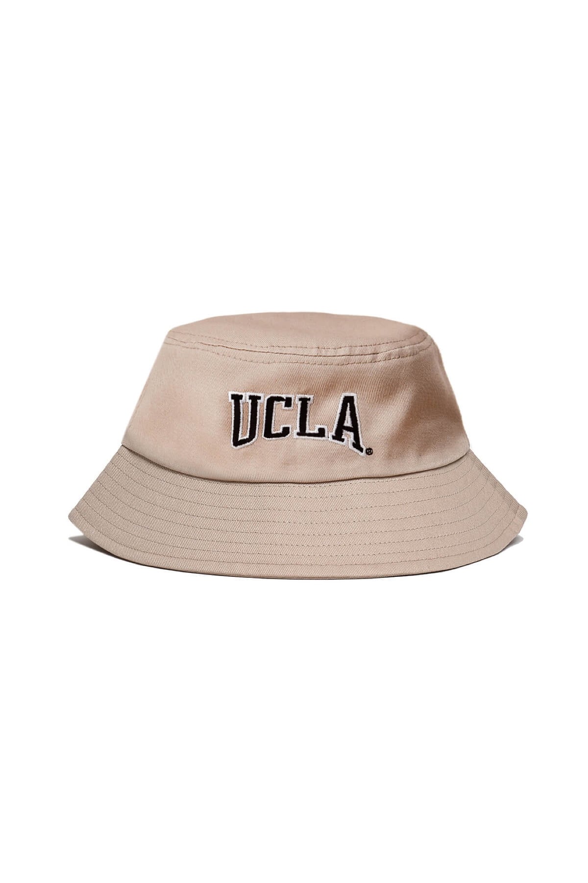 UCLA bež unisex šešir bucket s tamno plavim UCLA natpisom
