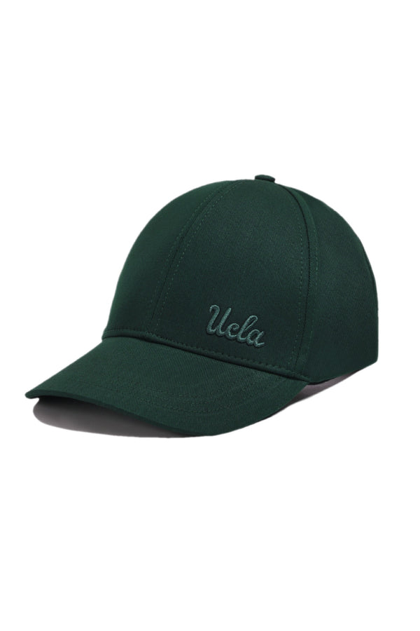 UCLA tamnozelena unisex kapa s malim tonskim Ucla logom