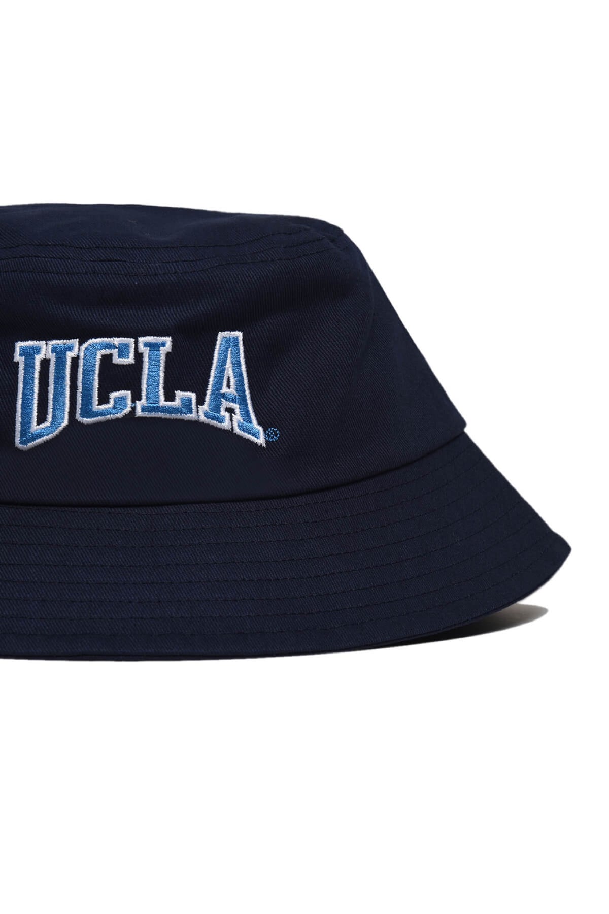 UCLA teget plava unisex šešir bucket sa svijetlo plavim UCLA natpisom