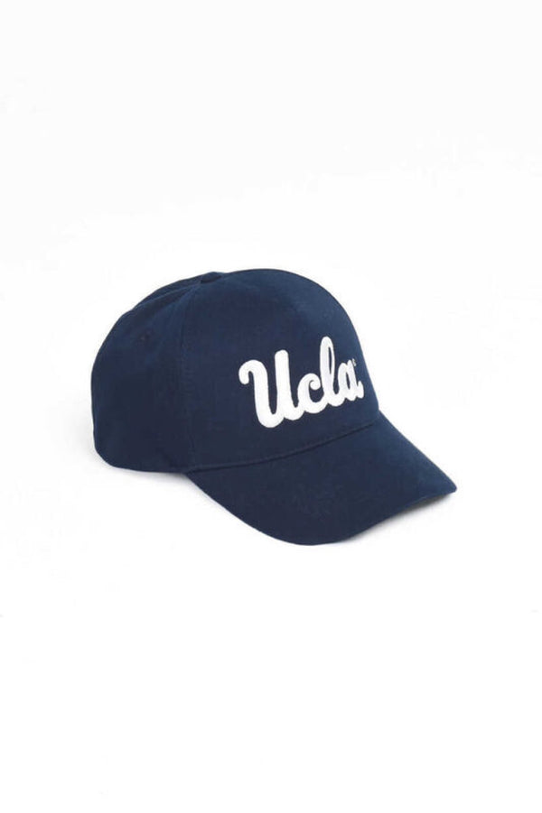 UCLA teget plava unisex kapa s bijelim UCLA natpisom