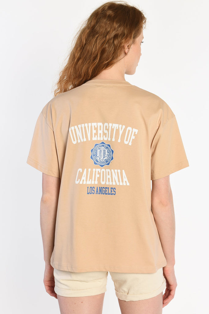 UCLA bež ženska majica (10176-CUBAN SAND) 4