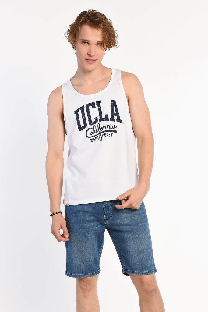 UCLA bijela muška majica (10168-BRIGHT WHITE) 3