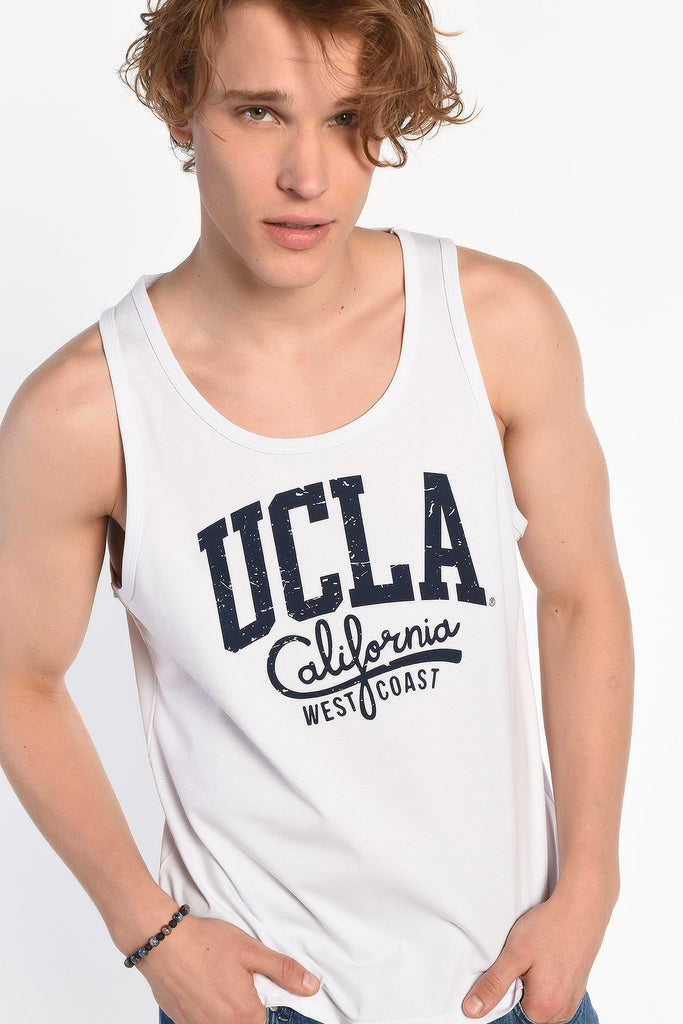 UCLA bijela muška majica bez rukava
