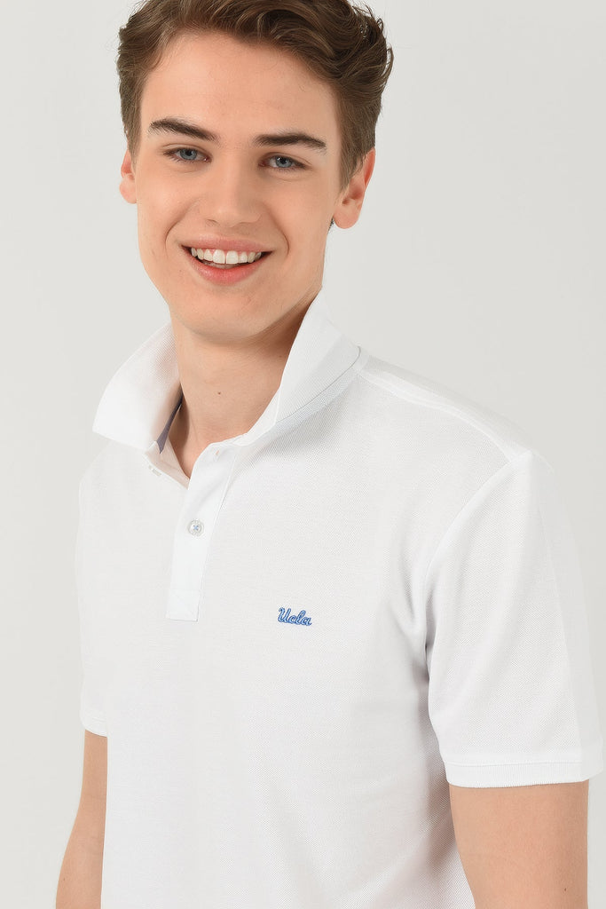 UCLA bijela muška polo majica (10120-BRIGHT WHITE) 3