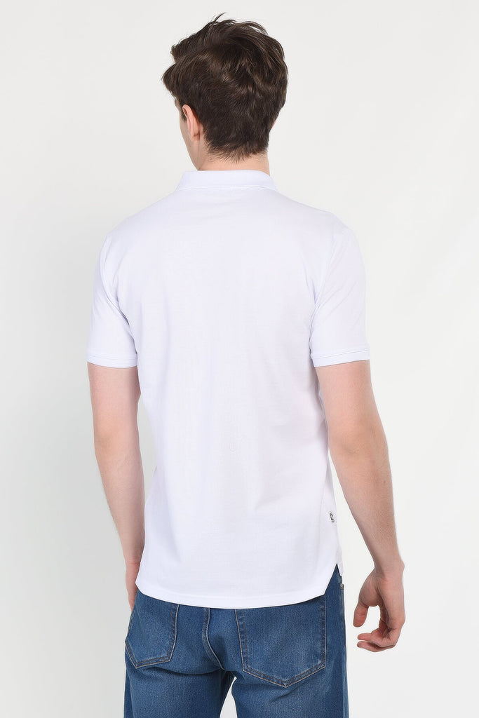 UCLA bijela polo muška majica (10214-BRIGHT WHITE) 2