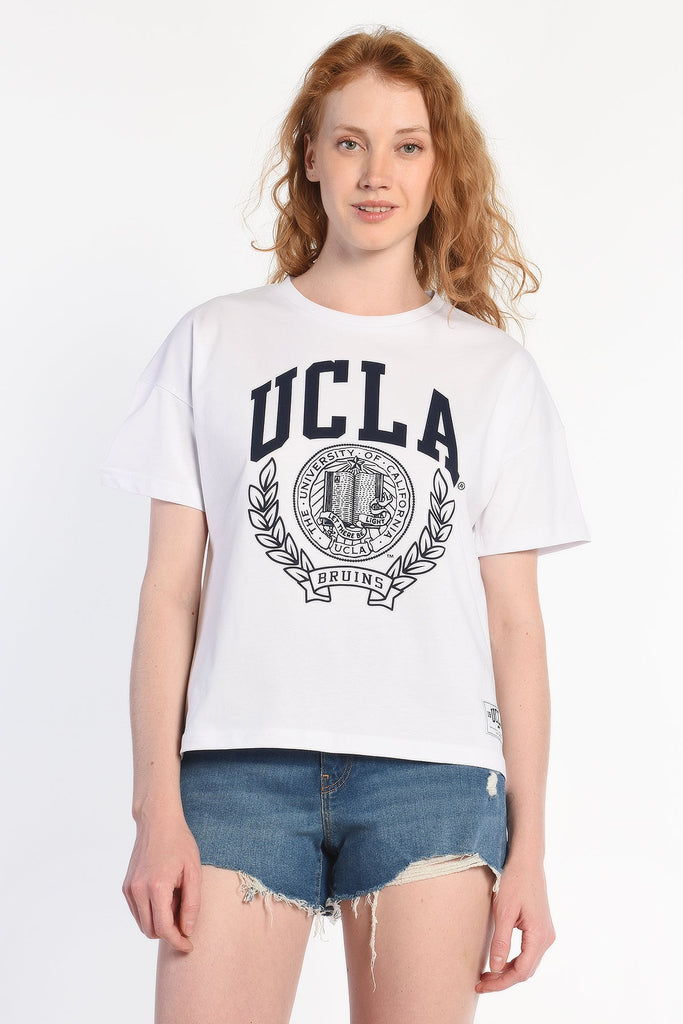 UCLA bijela ženska majica (10091-BRIGHT WHITE) 3