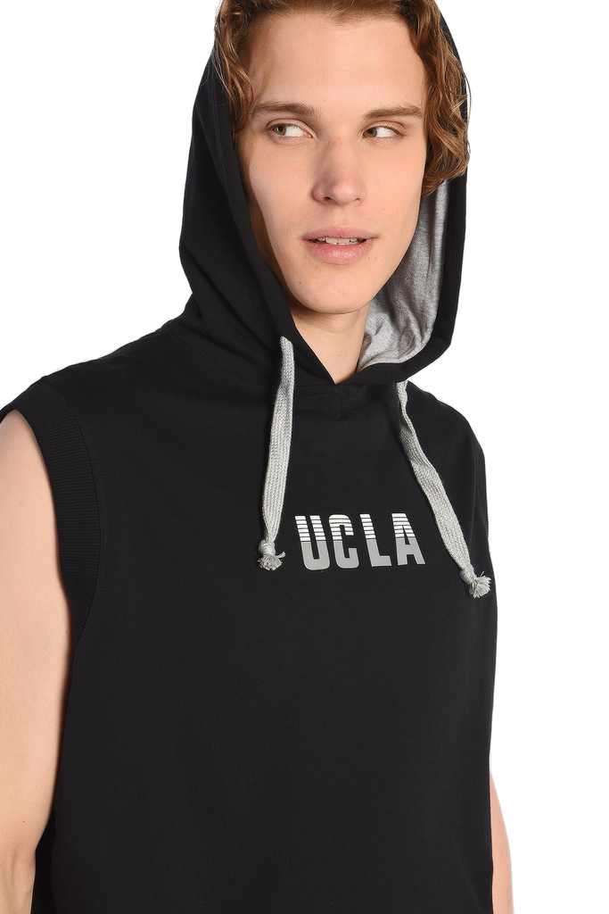 UCLA crna muška duks majica bez rukava