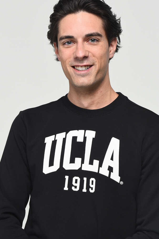 UCLA crna muška trenerka s okruglim izrezom