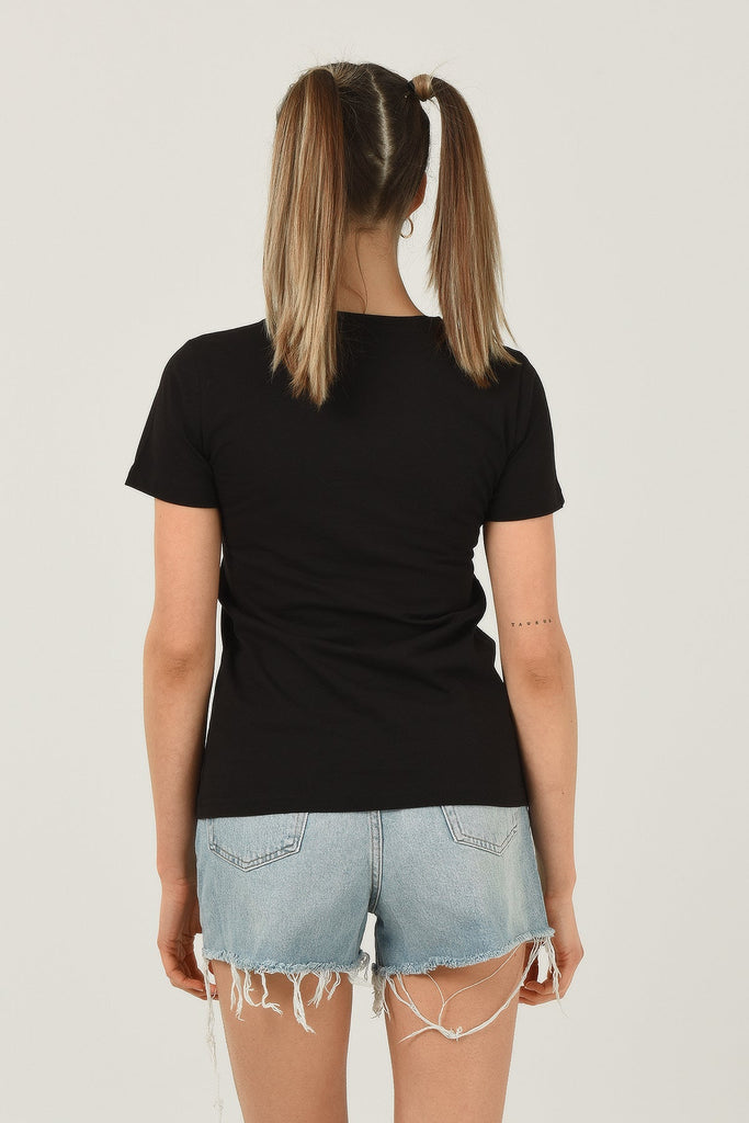 UCLA crna ženska majica (10112-BLACK) 4