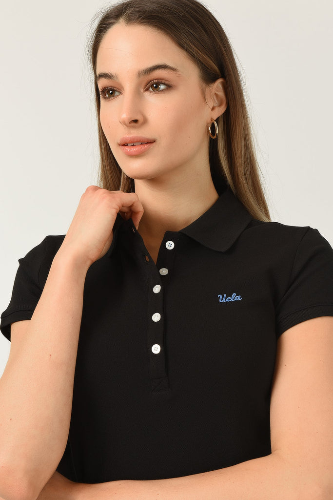 UCLA crna ženska polo majica (10121-BLACK) 2