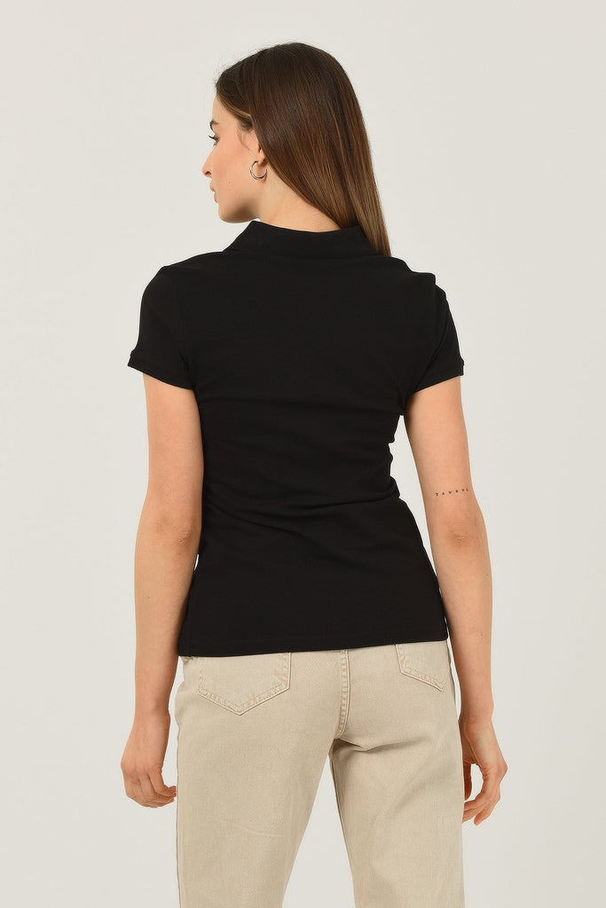 UCLA crna ženska polo majica (10121-BLACK) 4