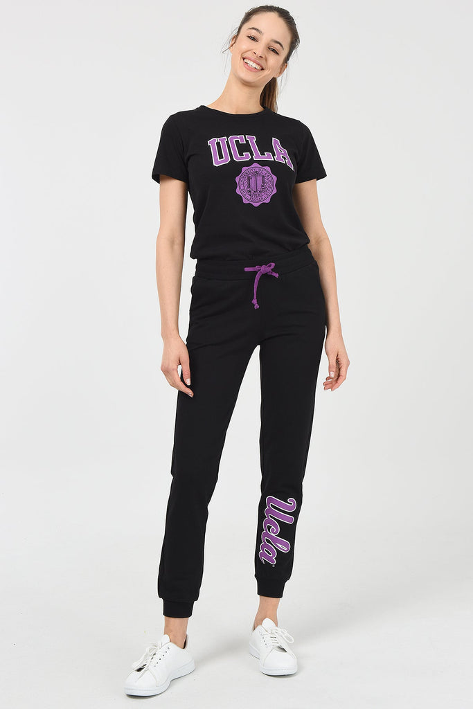 UCLA crna ženska trenerka (10042-BLACK) 2