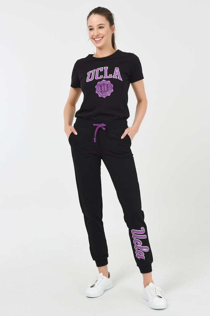 UCLA crna ženska trenerka (10042-BLACK) 3