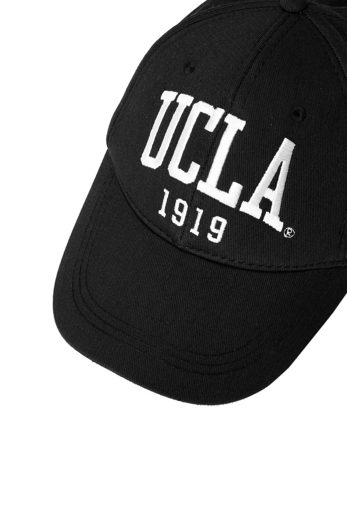 UCLA crni kačket unisex sa bijelim slovima i godinom