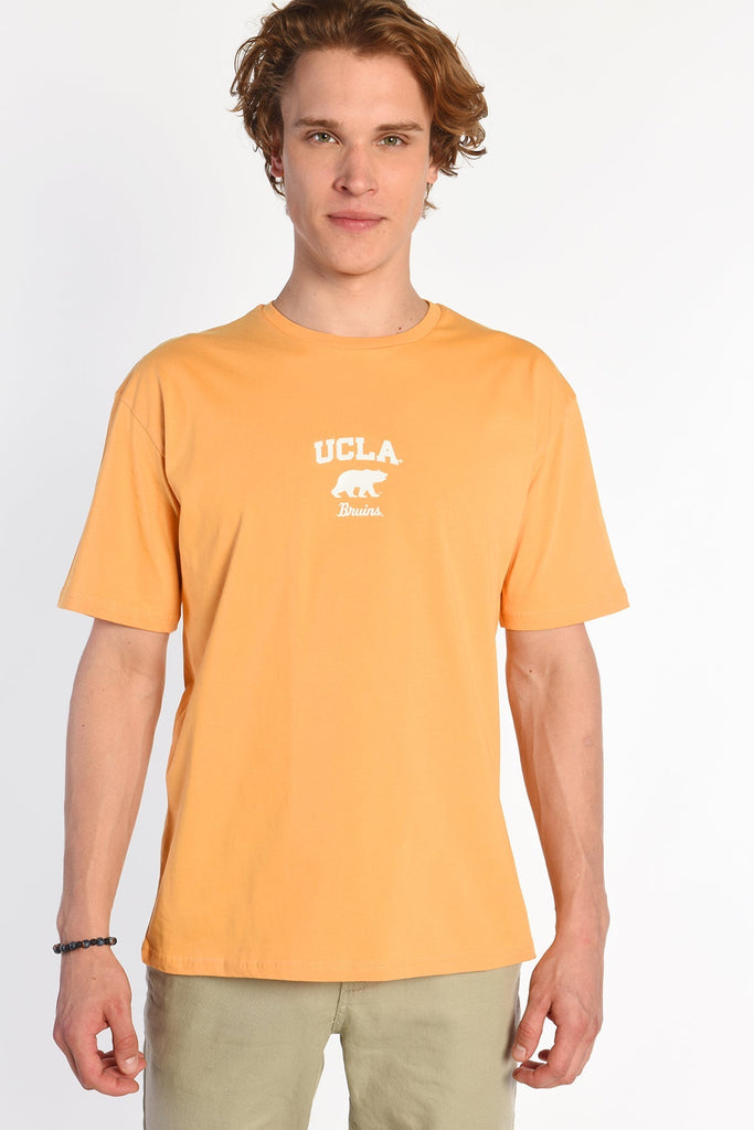 UCLA narandžasta muška majica s okruglim izrezom