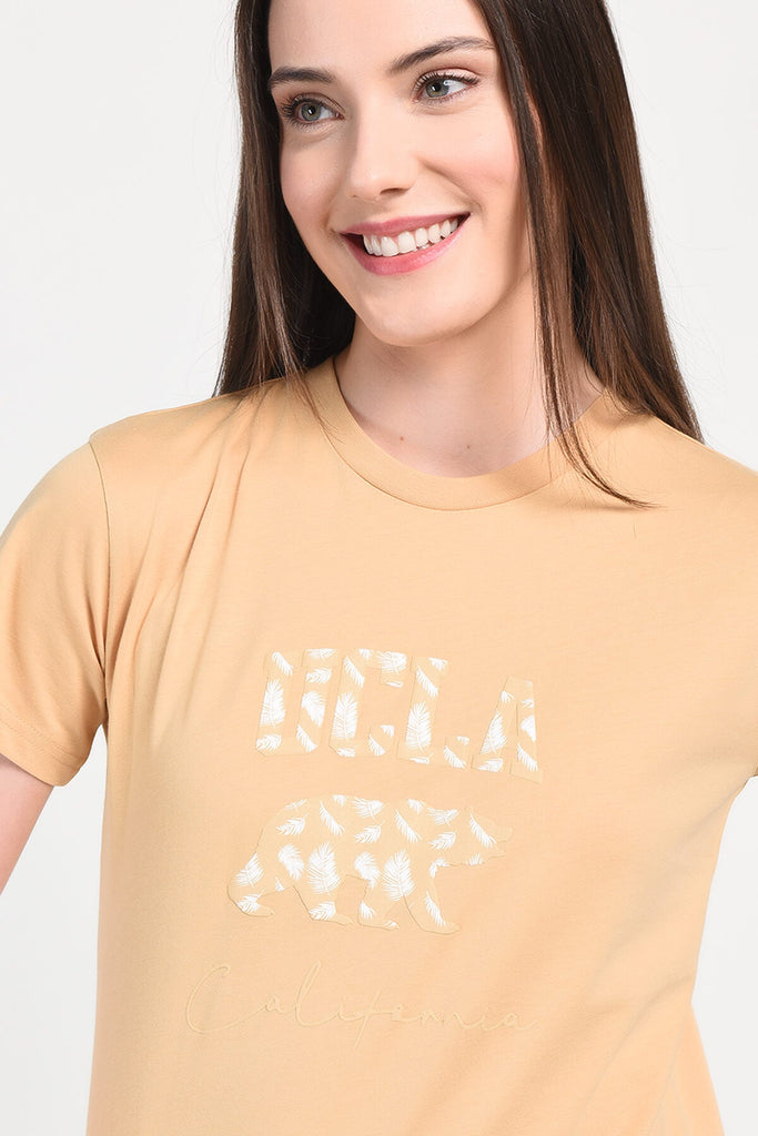 UCLA narandžasta ženska majica (10204-PARCHMENT) 4