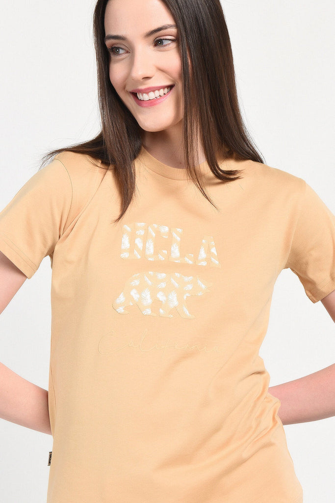 UCLA narandžasta ženska majica (10204-PARCHMENT) 5