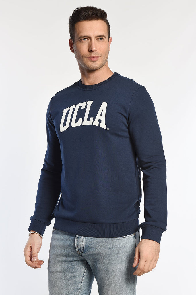 UCLA plava muška dukserica sa okruglim izrezom