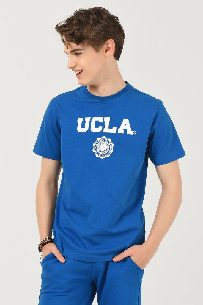 UCLA plava muška majica sa velikim natpisom