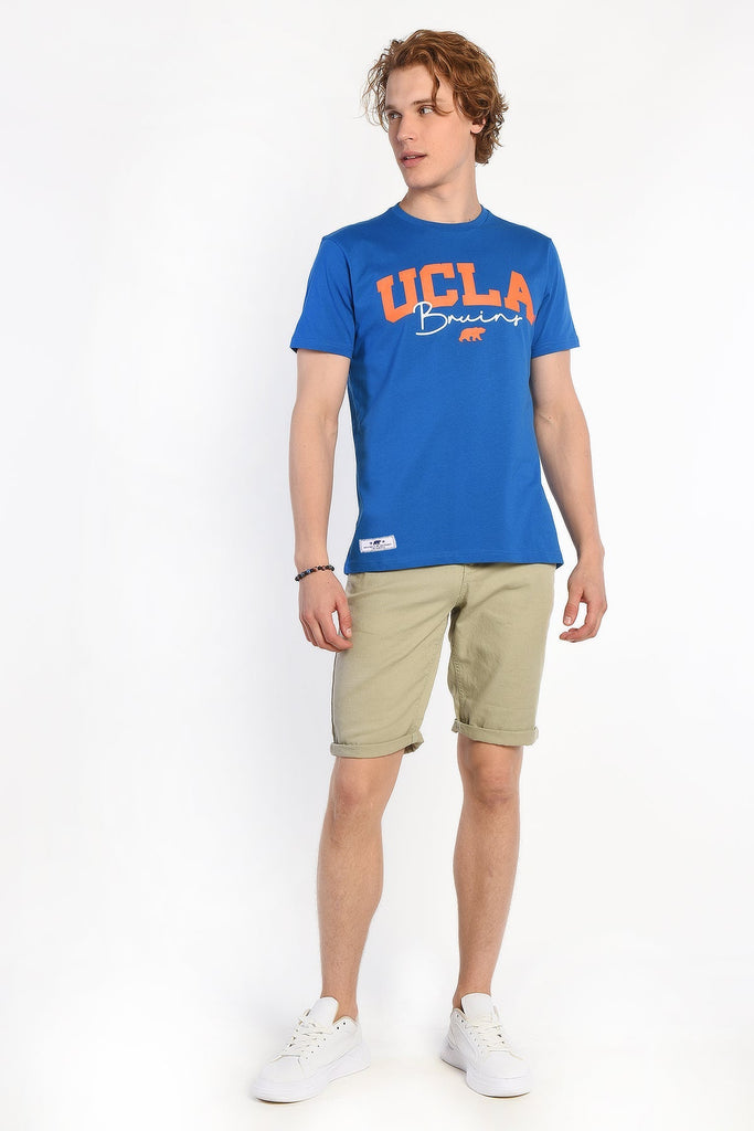 UCLA plava muška majica s natpisom Bruins-[SKU]