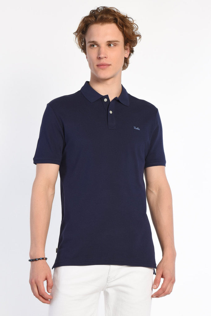 UCLA plava muška polo majica sa kontrastnim detaljima