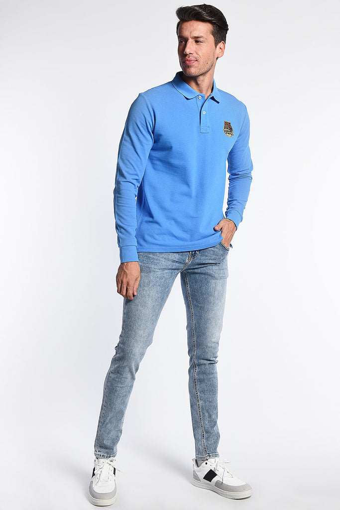 UCLA plava muška polo majica (10134-FRENCH BLUE) 4
