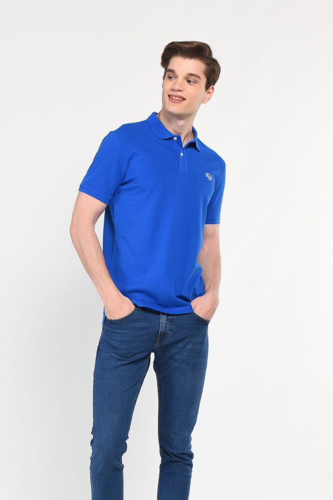 UCLA plava muška polo majica (10214-CLASSIC BLUE) 3