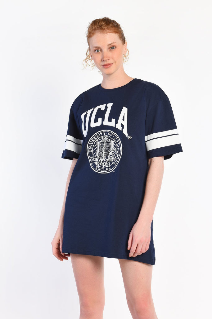 UCLA plava ženska haljina (10178-NAVY) 1