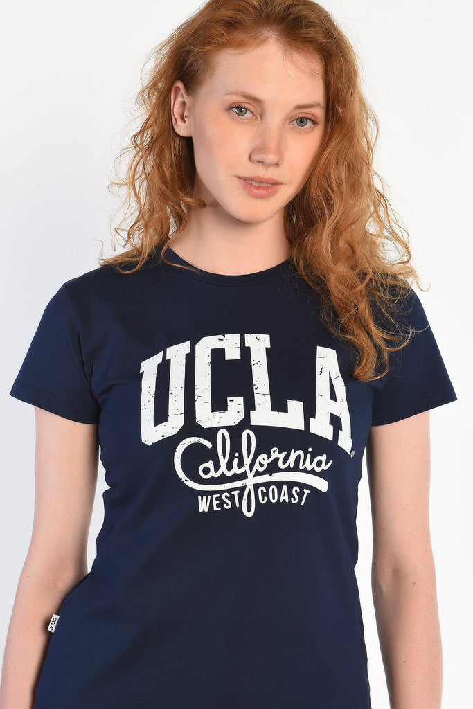 UCLA plava ženska majica sa natpisom California