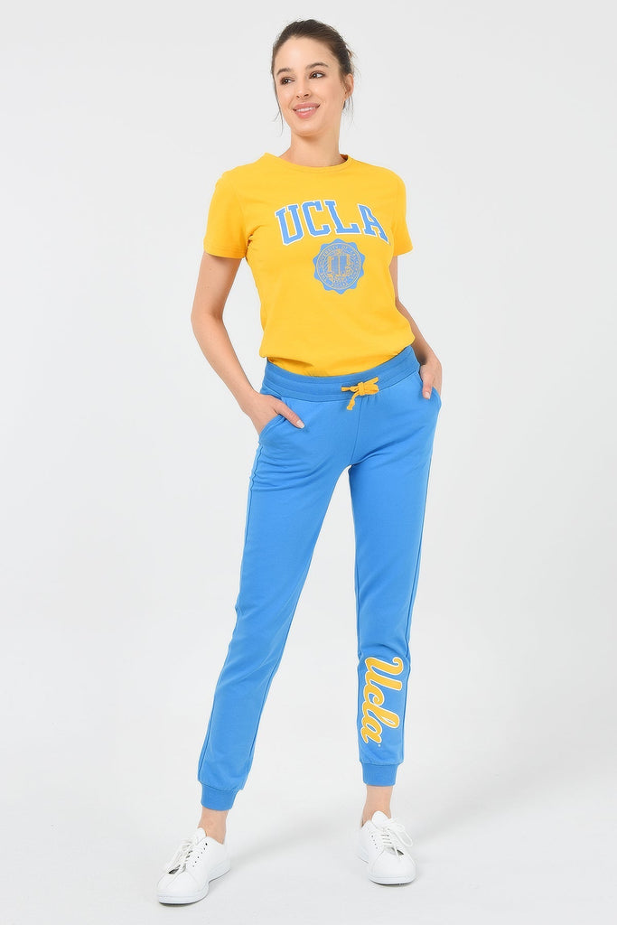 UCLA plava ženska trenerka sa žutim detaljima