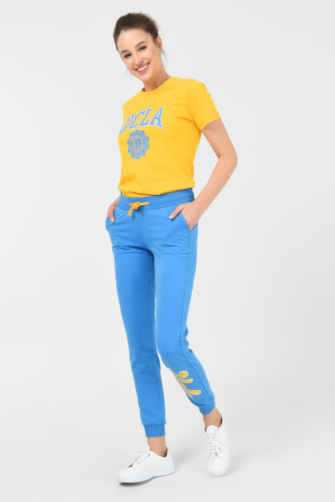 UCLA plava ženska trenerka sa žutim detaljima