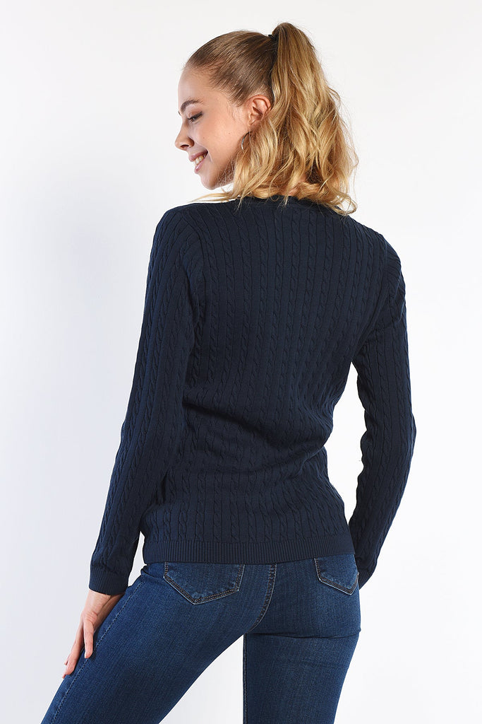 UCLA plavi ženski džemper (10145-NAVY) 2