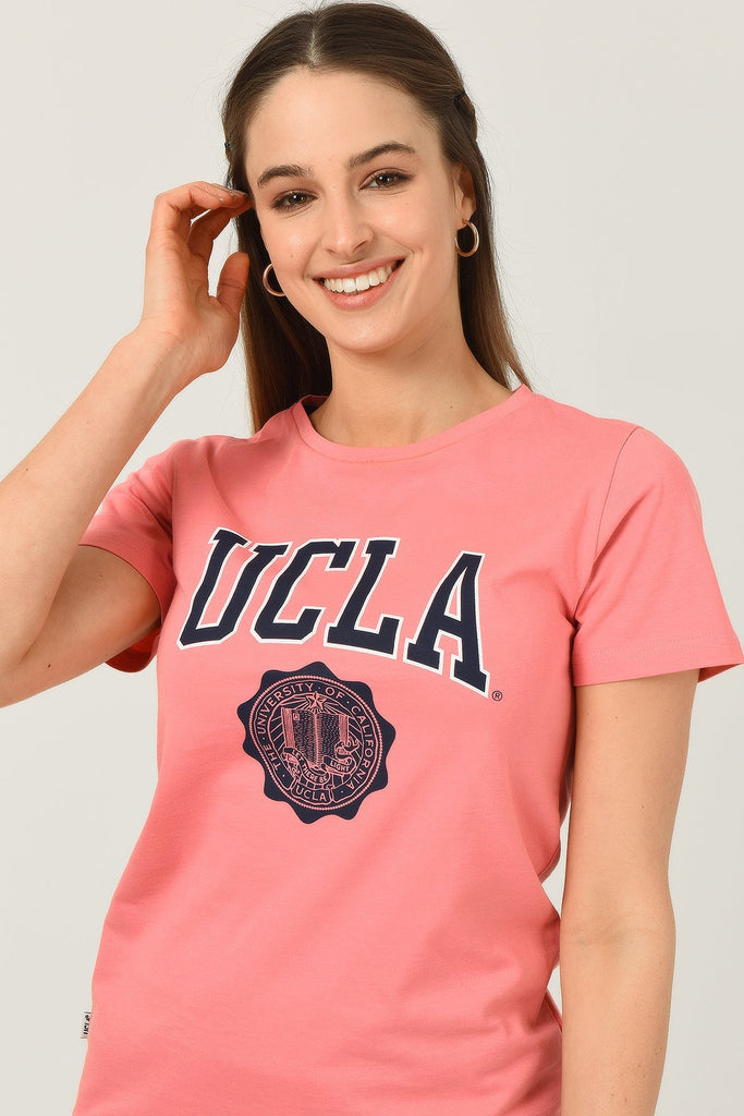 UCLA roza ženska majica (10112-TEA ROSE) 1