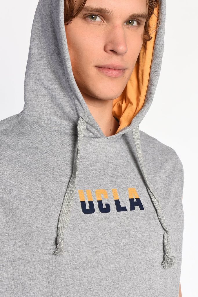 UCLA siva muška duks majica sa kontrastnom kapuljačom