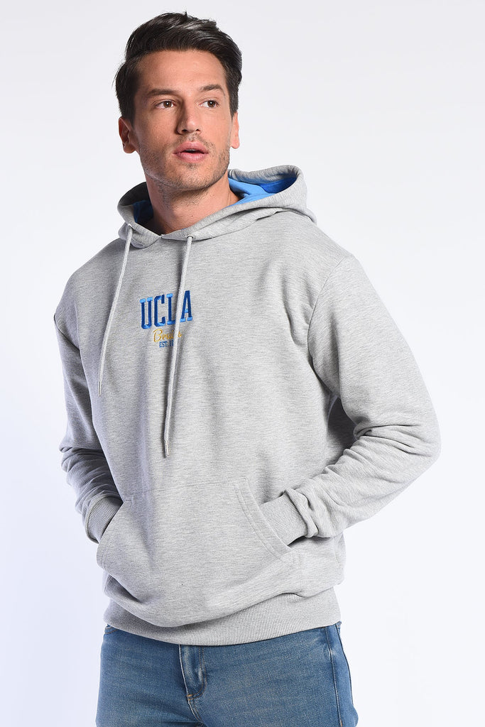 UCLA siva muška dukserica (10135-GREY MARL) 1