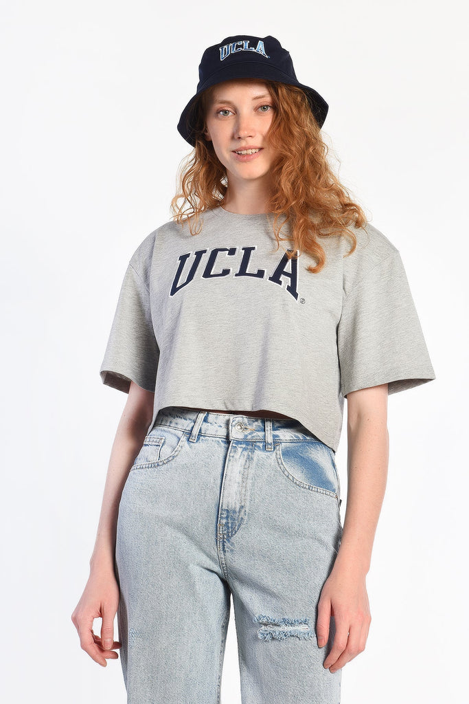 UCLA siva ženska majica (10175-GREY MARL) 2