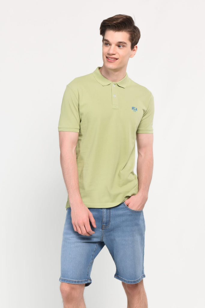 UCLA zelena muška polo majica (10214-BAYLEAF) 4
